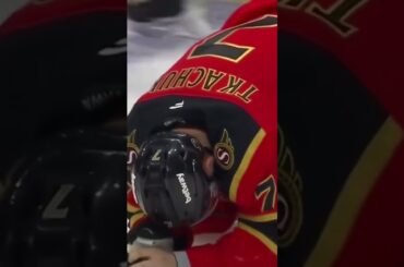 The Red Wings vs Senators rivalry never disappoints 🥊😤🐙 #lgrw #redwings #nhl #shorts