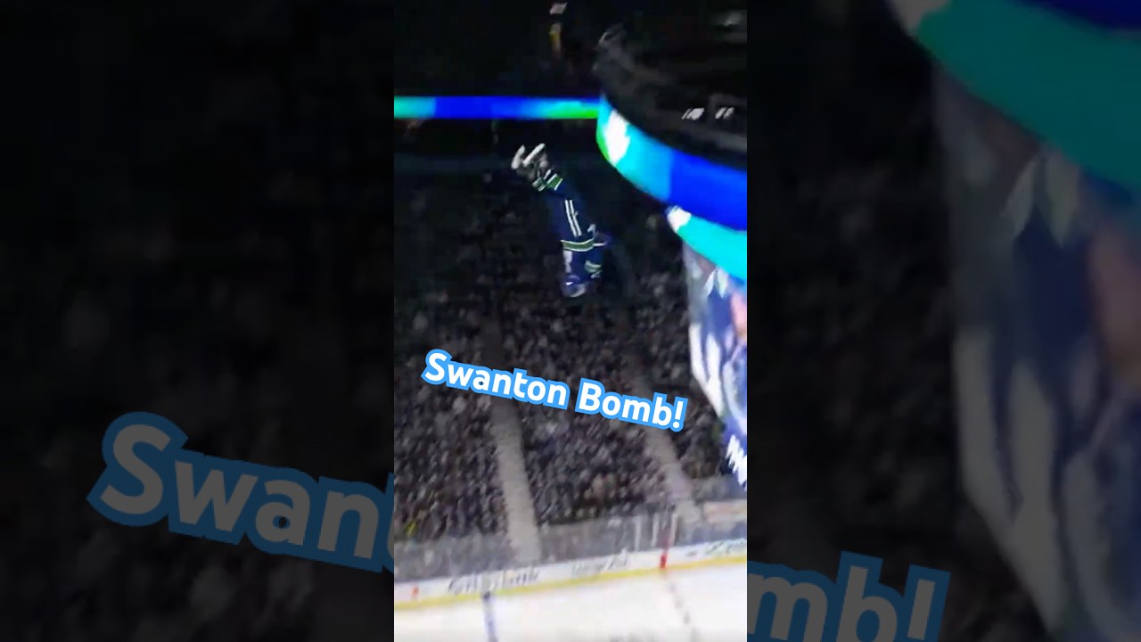 POV: Canucks NHL SWANTON BOMB 😱🤯🔥 #JeffHardy