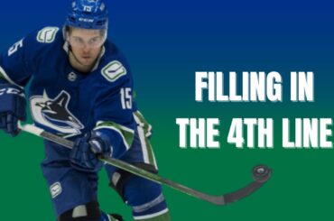 Canucks talk: filling in the 4th line (Highmore, MacEwen, Bailey, Gadjovich)