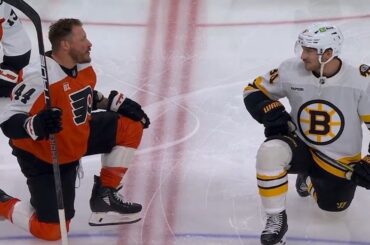 Nicolas Deslauriers Drops 🥊 Gloves 🥊 With Tanner Jeannot