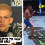 UFC 320: JAKUB WIKLACZ REACTS TO WIN OVER PATCHY MIX