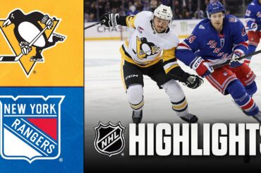 Penguins vs. Rangers | NHL Highlights | February 28, 2026