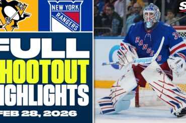 Pittsburgh Penguins at New York Rangers | FULL Shootout Highlights - February 28, 2026