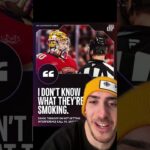 panthers being mad about officiating is funny😂 #hockey #nhl #buffalosabres #floridapanthers