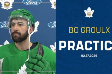 Bo Groulx | Practice | February 27, 2026