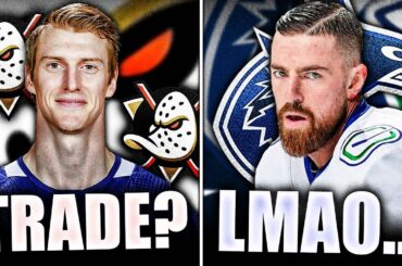 MORE TYLER MYERS TRADE INFO W/ ANAHEIM DUCKS + THE VANCOUVER CANUCKS & FILIP HRONEK…