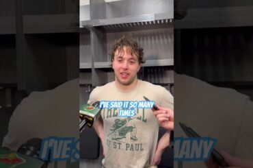 USA Gold medalist Brock Faber has high praise for Clayton Keller