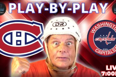 Will Ovechkin Retire After This Season? Canadiens vs Capitals LIVE | Play by Play