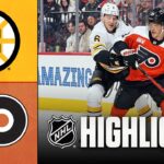 Bruins vs. Flyers | NHL Highlights | February 28, 2026