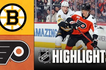 Bruins vs. Flyers | NHL Highlights | February 28, 2026
