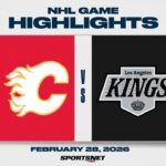 NHL Highlights | Flames vs. Kings - February 28, 2026