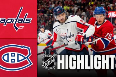 Capitals vs. Canadiens | NHL Highlights | February 28, 2026