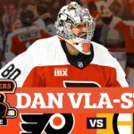 Dan Vladar STELLAR in Flyers 3-1 win over David Pastrnak's Bruins | PHLY Flyers Postgame