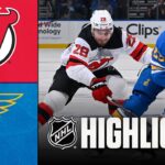 Devils vs. Blues | NHL Highlights | February 28, 2026
