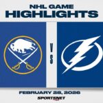 NHL Highlights | Sabres vs. Lightning - February 28, 2026