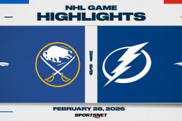 NHL Highlights | Sabres vs. Lightning - February 28, 2026