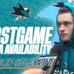 Postgame vs EDM (2/28): Celebrini