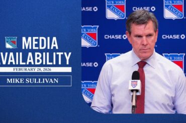 NYR vs PIT: Mike Sullivan Postgame Media Availability | Feb. 28, 2026