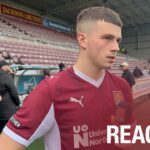 Jake Evans after the Peterborough United draw (H)