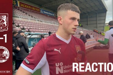 Jake Evans after the Peterborough United draw (H)