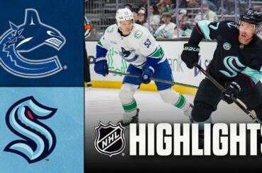 Canucks vs. Kraken | NHL Highlights | February 28, 2026