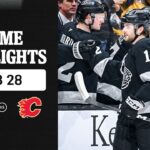 HIGHLIGHTS: Calgary Flames vs Los Angeles Kings | 02.28.26