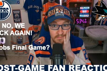 TIME FOR CHANGES! Post-Game Fan Reaction: Oilers vs Sharks