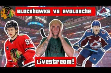 Blackhawks @ Avalanche Livestream!
