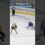 Shesty said 🙅‍♂️🙅‍♂️🙅‍♂️ #igorshesterkin #nyrangers #nhl #hockey #save