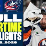 New York Islanders at Columbus Blue Jackets | FULL Overtime Highlights - February 28, 2026