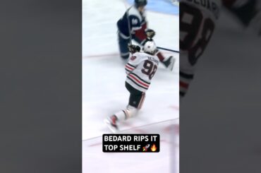Connor Bedard came out of the Olympic break with a VENGEANCE 👀 #connorbedard #blackhawks #nhl