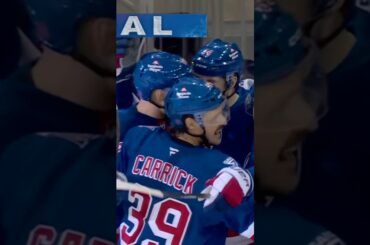 The feed. The finish. No notes 😮‍💨 #vladislavgavrikov #taylorraddysh #nyrangers #nhl #hockey #goal