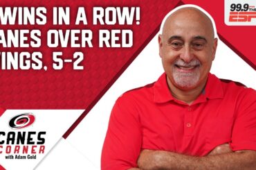 Canes smoke Wings, 5-2
