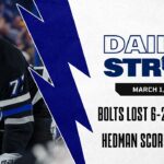 Lightning Lose To Buffalo 6-2