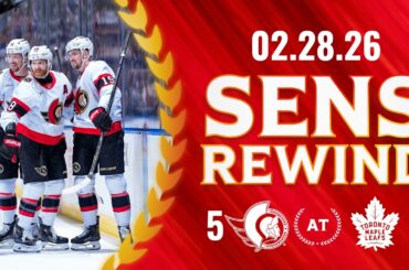 Sens Rewind: Batherson, Cozens Lead Team in Toronto