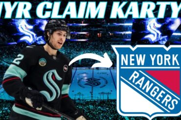 Breaking News: NYR Claim Tye Kartye on Waivers, Joseph Clears Waivers