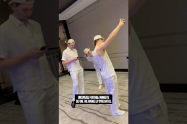 Safe to say they left everything out on the stage.