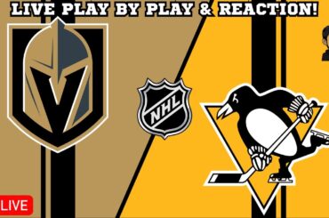 Vegas Golden Knights vs Pittsburgh Penguins | NHL Livestream Live Radio Broadcast (3/1/2026)