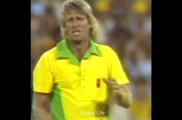 Angry Jeff Thomson Gets The Batsman Clean Bowled After A Drop Catch