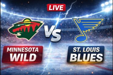 🔴 LIVE | Minnesota Wild vs St. Louis Blues | NHL 2026 Full Game Live Stream Today
