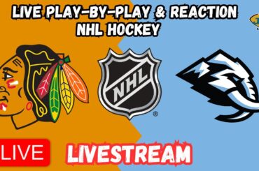 NHL: Chicago Blackhawks at Utah Mammoth | LIVESTREAM | LIVE Reaction