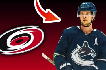 BLOCKBUSTER Elias Pettersson TRADE To Carolina Hurricanes? | NHL Trade Rumors