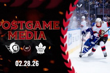 LIVE: Postgame MEDIA OTT 5 TOR 2