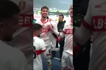 Nach Abpfiff brechen beim VfB Stuttgart alle Dämme! 🔥 #shorts