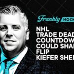 NHL Trade Deadline Countdown: Could Sharks flip Kiefer Sherwood? | Frankly Hockey