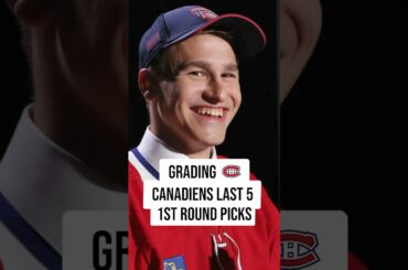 Grading The Montreal Canadiens Last 5 1st Round Picks #hockey #montrealcanadiens #habs #demidov