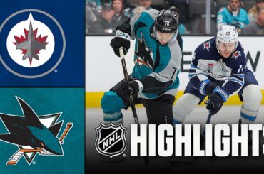 Jets vs. Sharks | NHL Highlights | March 01, 2026