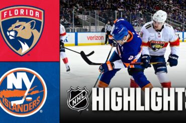 Panthers vs. Islanders | NHL Highlights | March 01, 2026