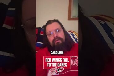 Red Wings Fall to Hurricanes What Happened