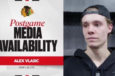 “Sometimes the legs are going.” | Alex Vlasic Postgame 3.1.26